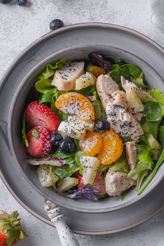 Panera Strawberry Poppyseed Salad