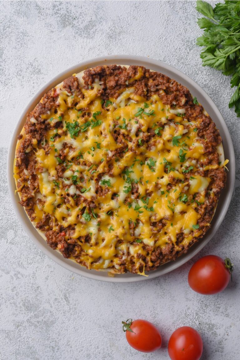 Taco Casserole With Tortillas