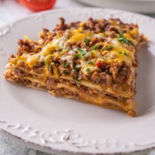 Taco Casserole With Tortillas