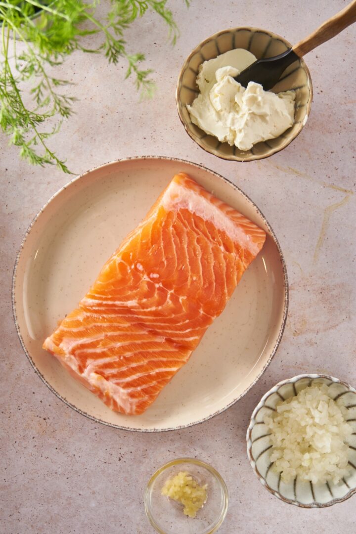 Baked Salmon With Cream Cheese