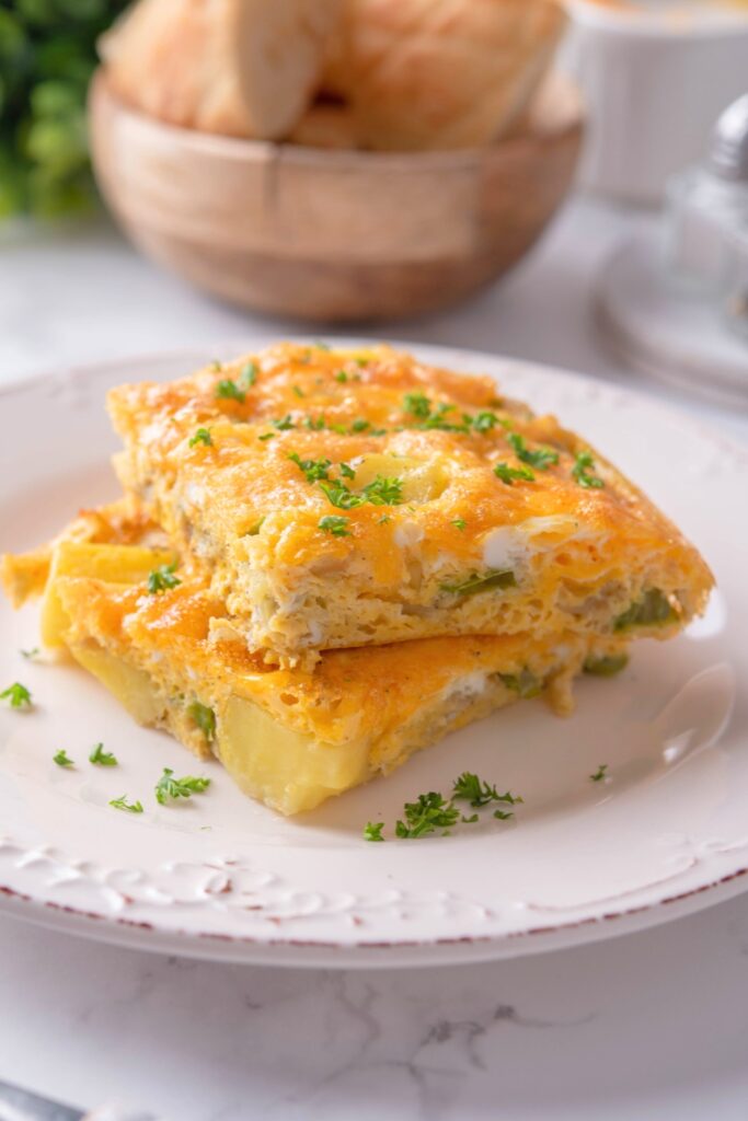 Cheesy Breakfast Potato Casserole