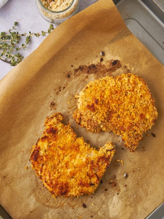Panko Crusted Pork Chops I'm Hungry For That