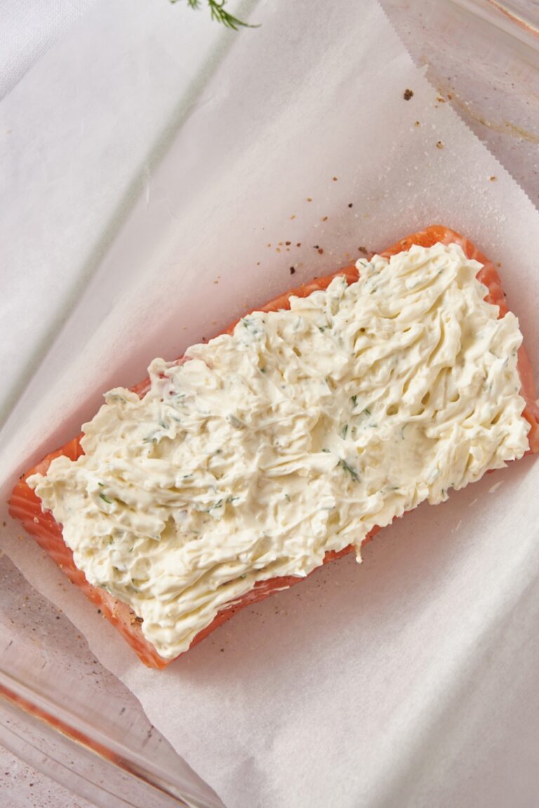 Baked Salmon With Cream Cheese