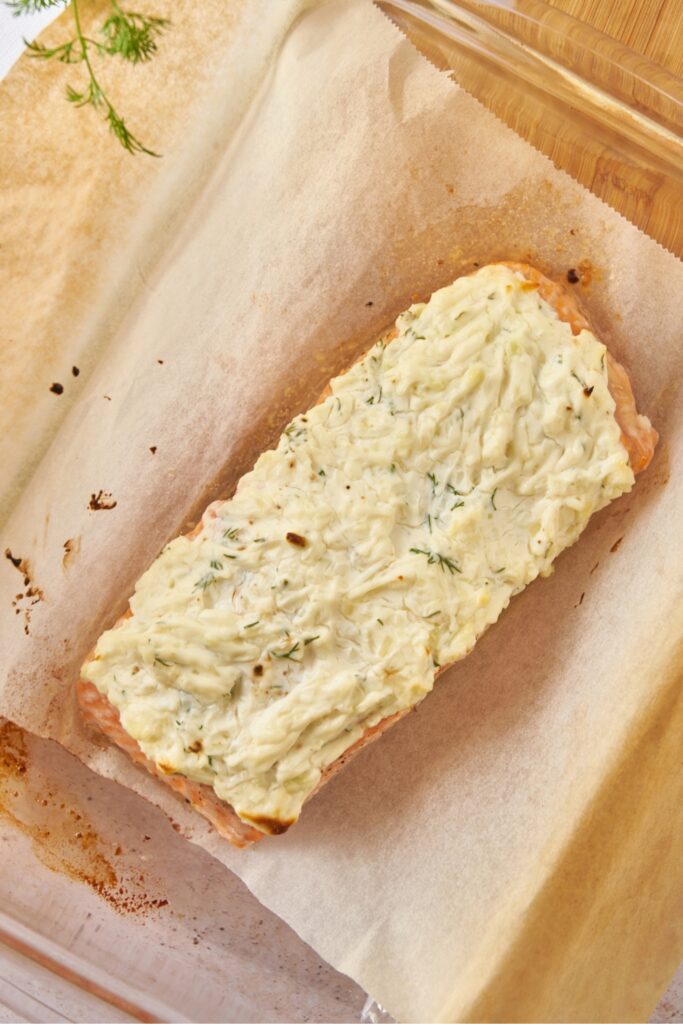 Baked Salmon With Cream Cheese