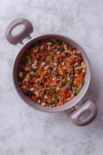 Crock Pot Taco Casserole