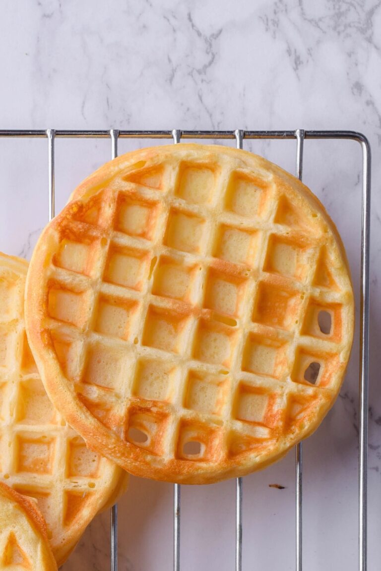 The ULTIMATE Waffle Recipe For One (Super Quick and So Easy)