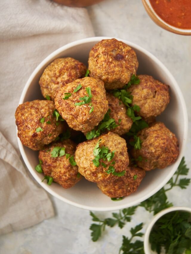 Bake Meatballs Oven - I'm Hungry For That