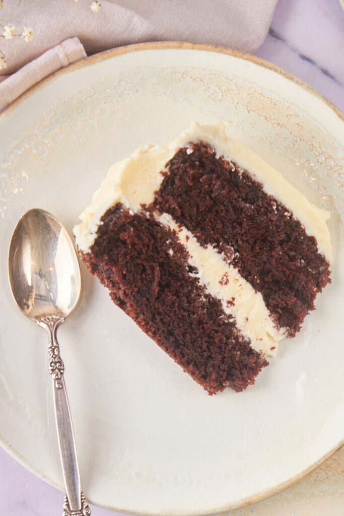 Chocolate Cake With Cream Cheese Frosting
