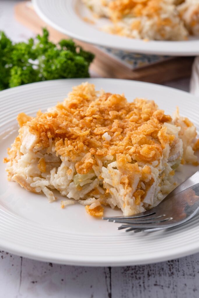 Rotisserie Chicken Casserole