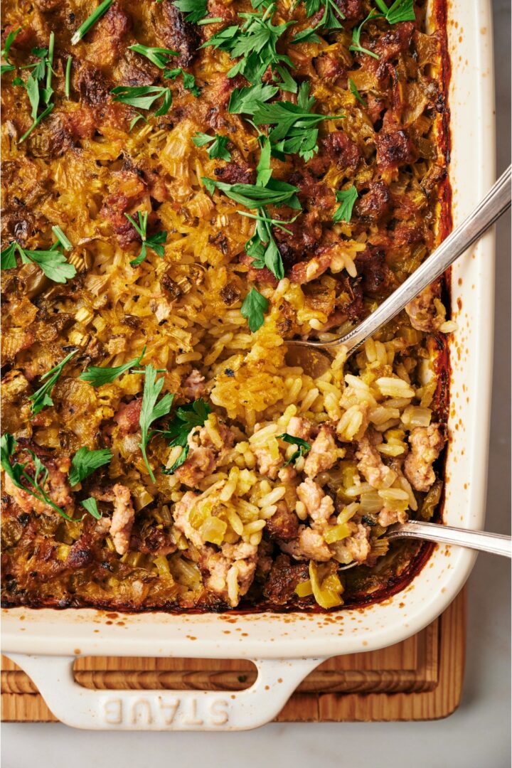 Sausage and Rice Casserole