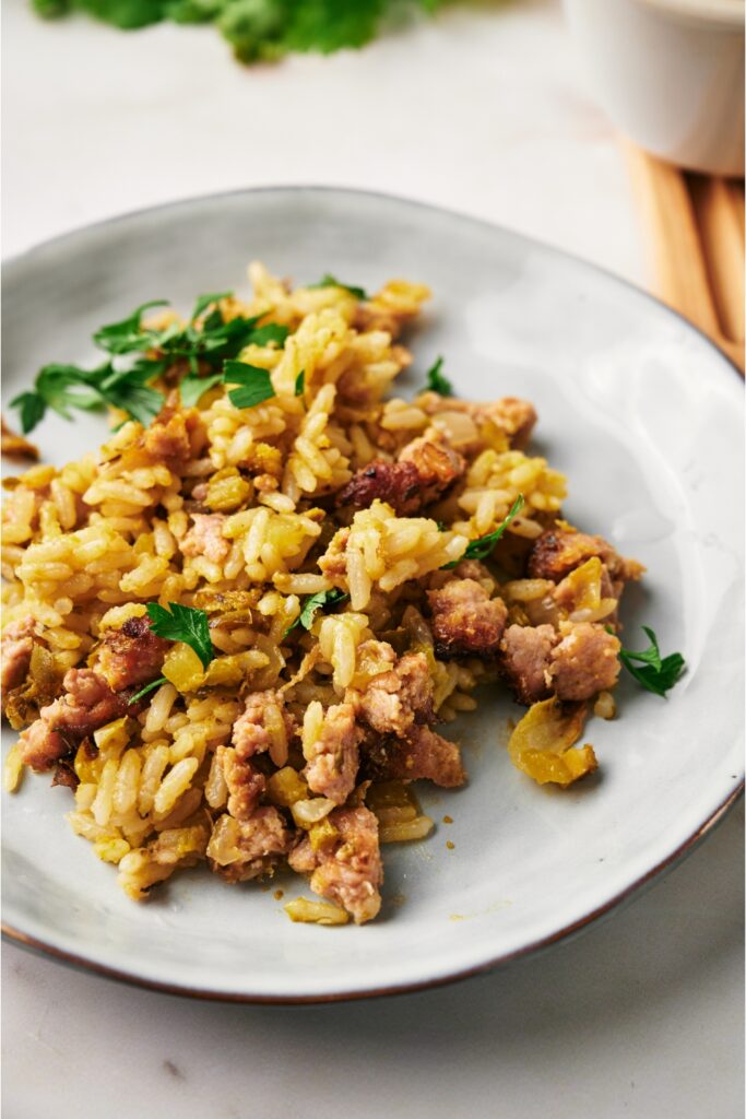 Sausage and Rice Casserole