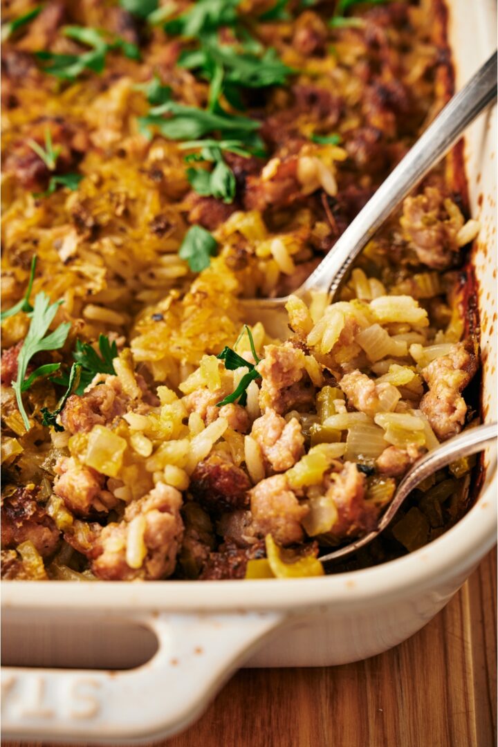 Sausage and Rice Casserole