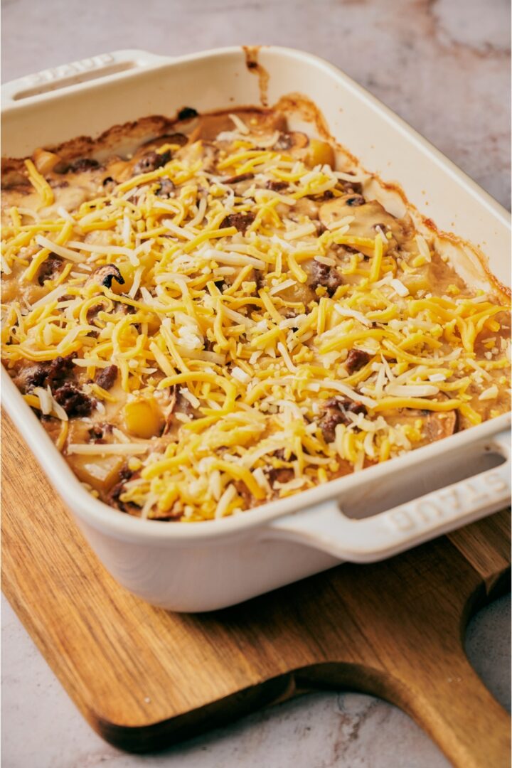 Ground Beef and Potato Casserole