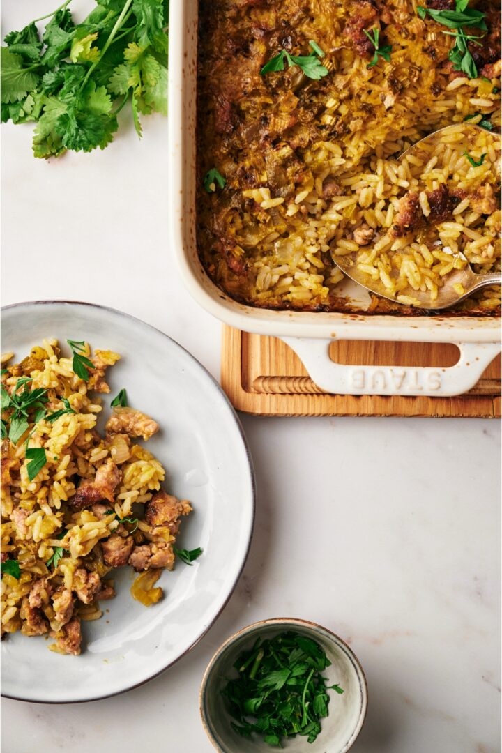 Sausage and Rice Casserole