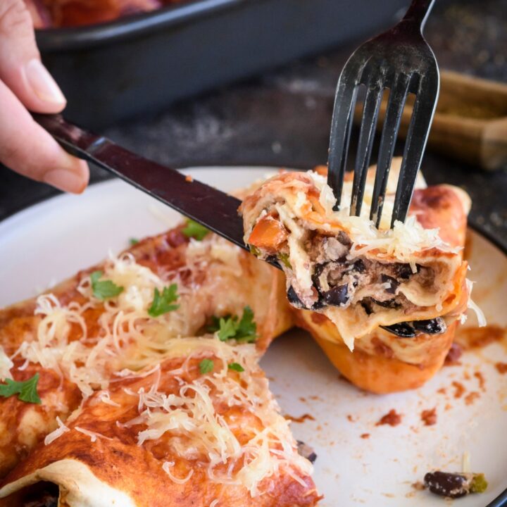 Vegetarian Enchilada Casserole