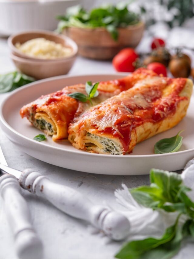 Manicotti Crepe Recipe I'm Hungry For That