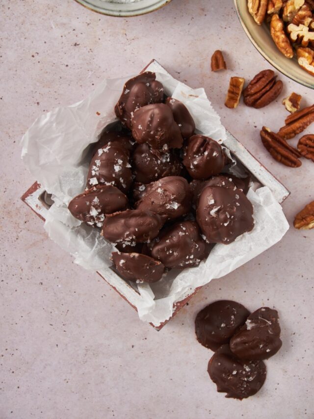 How To Make Chocolate Covered Pecans I'm Hungry For That