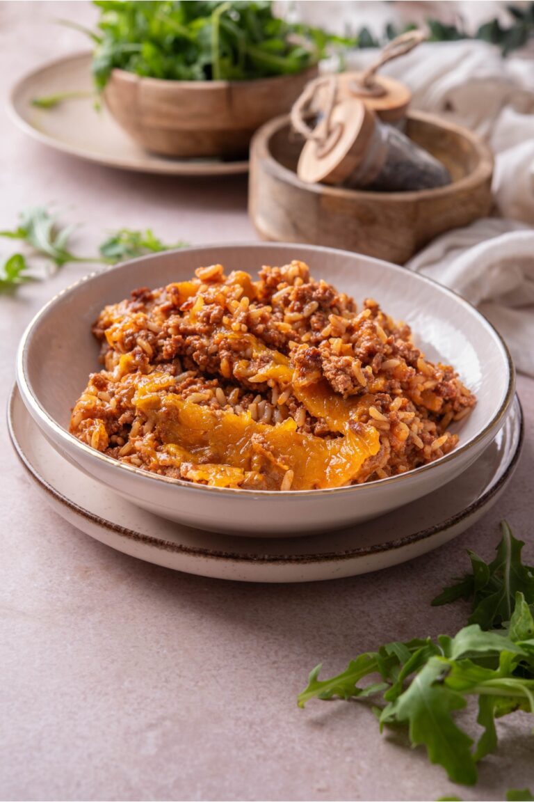 Hamburger Rice Casserole