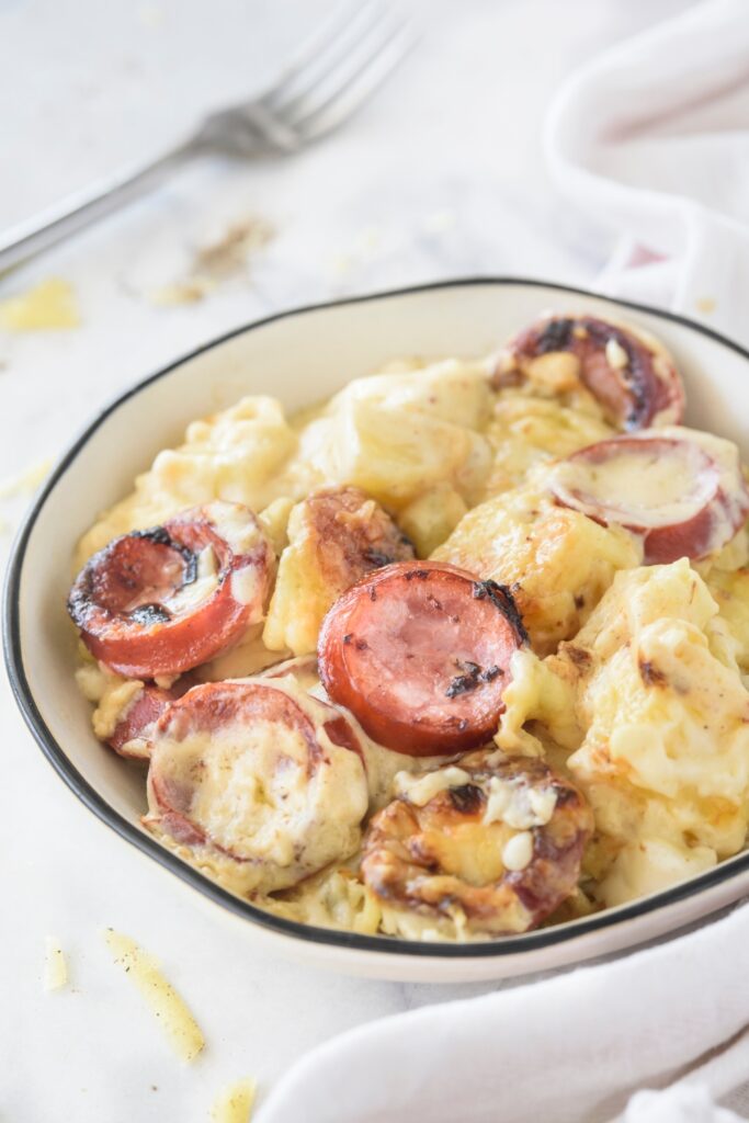 Kielbasa Casserole   Best Kielbasa Casserole 683x1024 