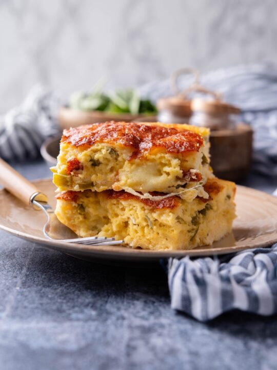The BEST Easy Cheesy Potato Casserole Recipe (Prepped In 5 Minutes)