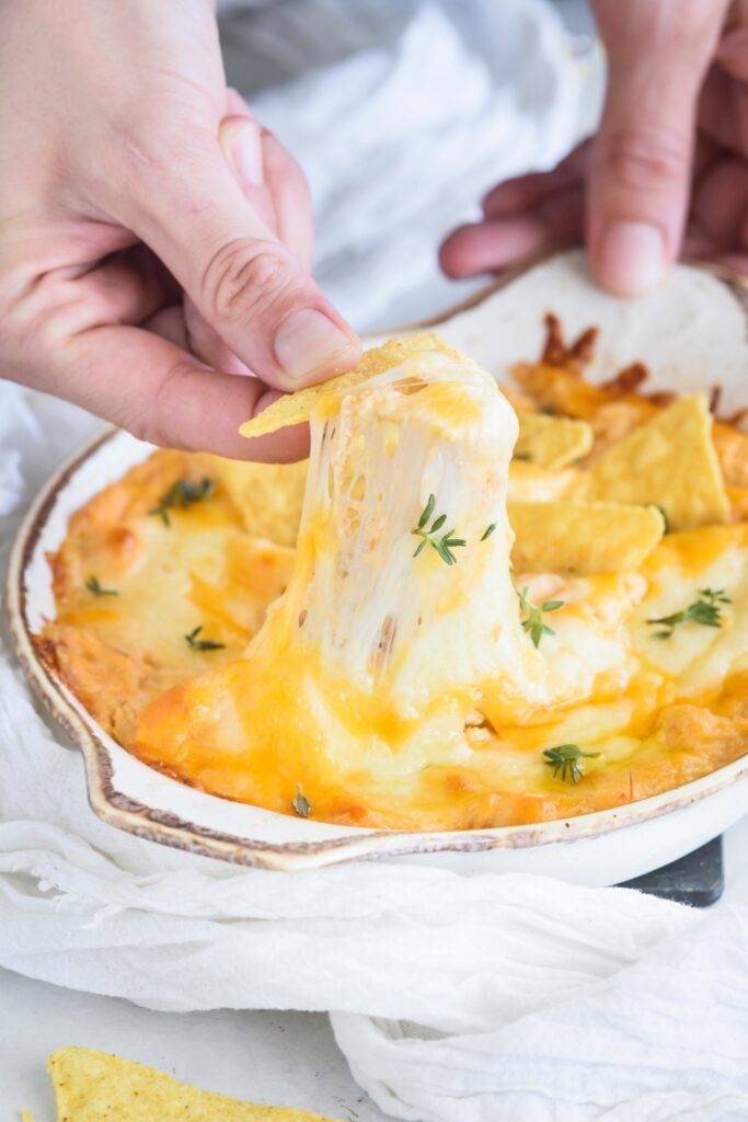 Buffalo Chicken Dip Without Cream Cheese