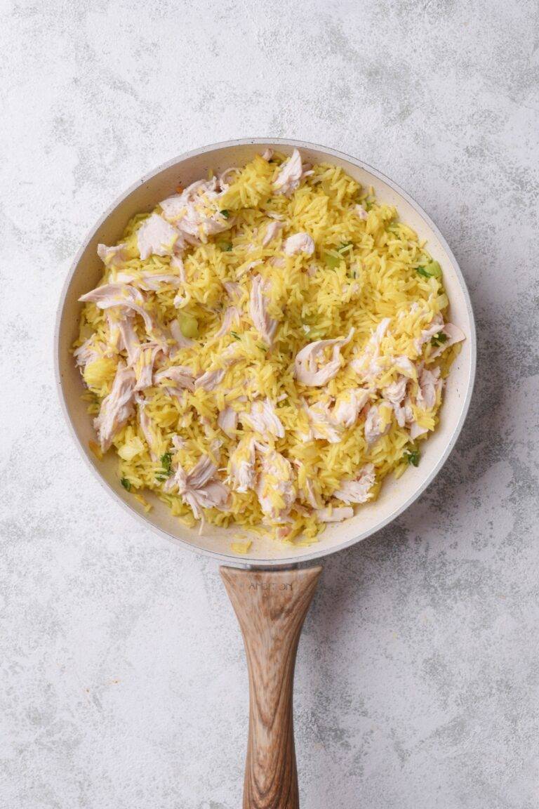 Chicken and Yellow Rice (Easy Dinner and Meal Prep)