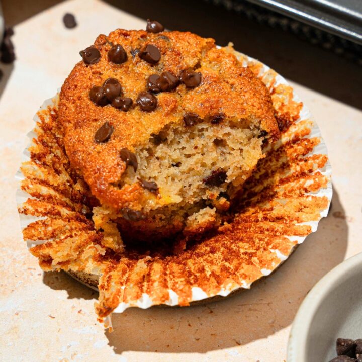 Almond Flour Banana Muffins