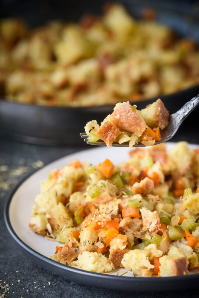 Homemade Stovetop Stuffing For Thanksgiving