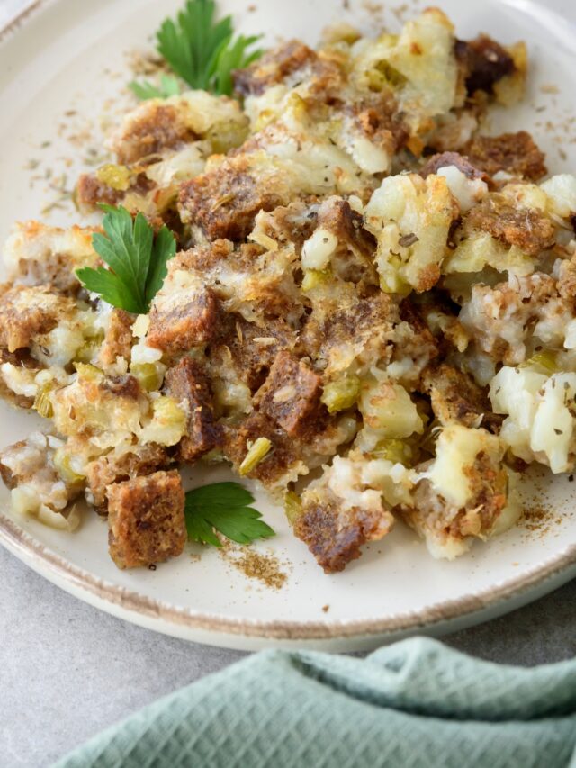 Mashed Potato Stuffing I'm Hungry For That