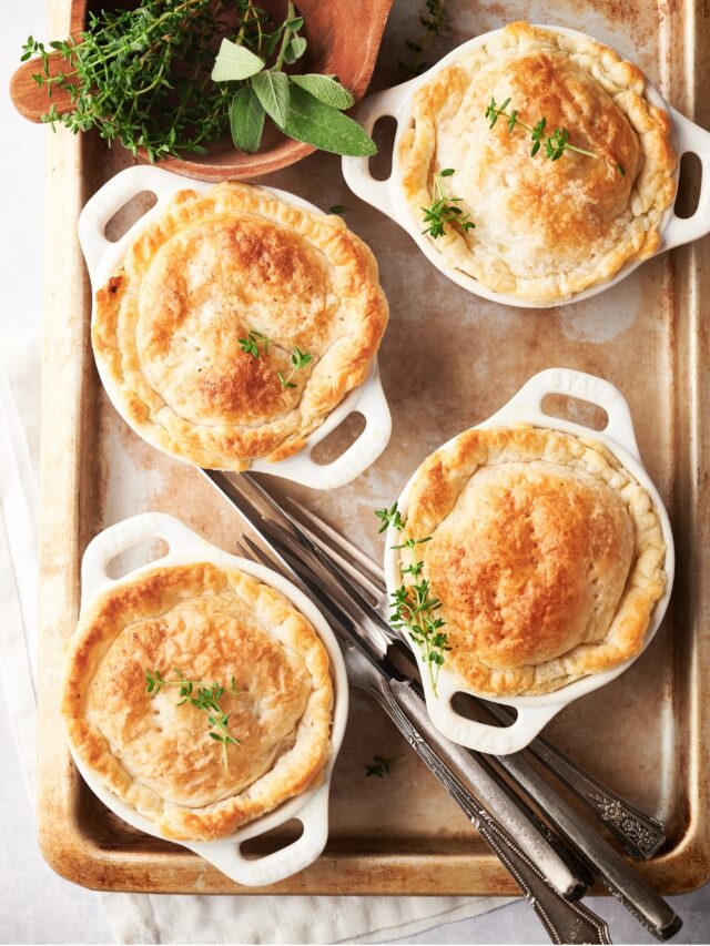 Puff Pastry Chicken Pot Pie I'm Hungry For That