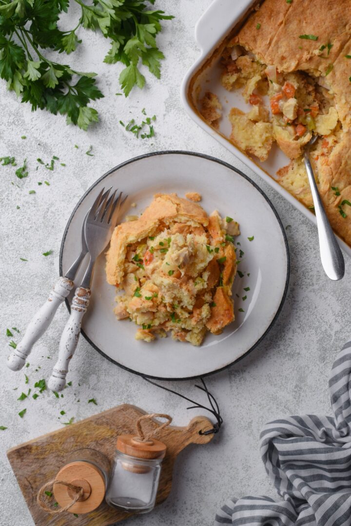 Chicken Pot Pie With Crescent Rolls