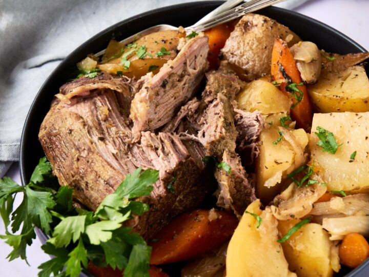 Slow Cooker Frozen Roast
