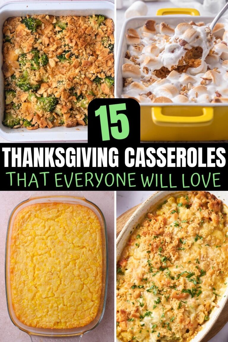 15 Thanksgiving Casserole Recipes Your Family Will Love
