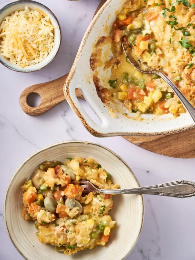 Mixed Vegetable Casserole with Frozen Vegetables - I'm Hungry For That