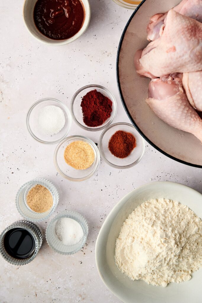 Crispy Fried Chicken Legs (With Flavorful Chicken Injection Sauce)