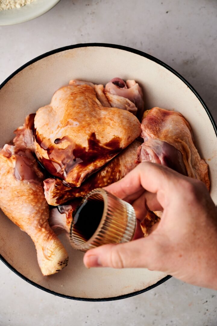 Crispy Fried Chicken Legs (With Flavorful Chicken Injection Sauce)