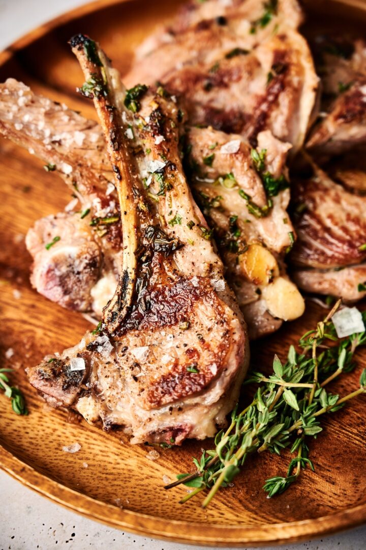 Easy Pan Seared Lamb Lollipops Recipe