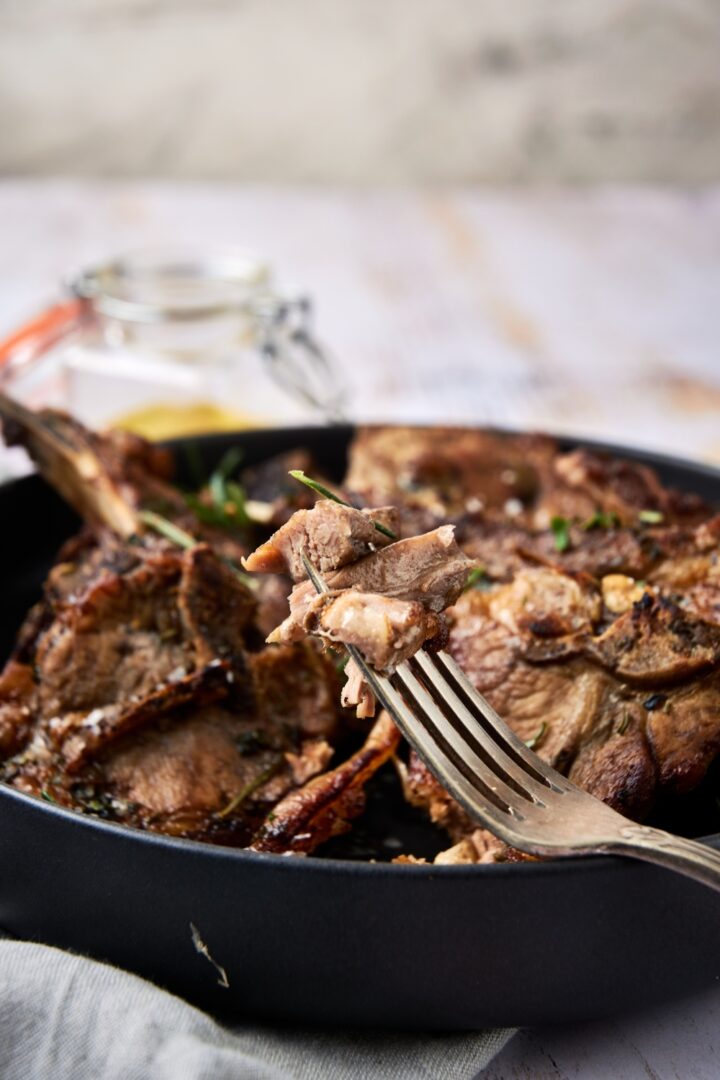 Easy Oven Roasted Lamb Shoulder Chop Recipe