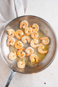 Lemony Shrimp and Bean Stew (My Go-To Healthy One Pan Meal)