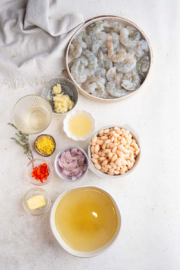 Lemony Shrimp and Bean Stew (My Go-To Healthy One Pan Meal)