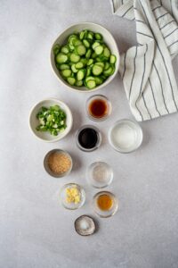 Viral Cucumber Salad (Logan's TikTok Recipe)