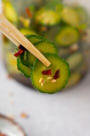 Viral Cucumber Salad (Logan's TikTok Recipe)