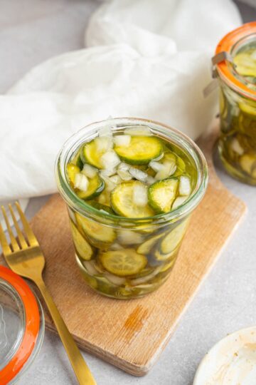 Fast Easy Homemade Sweet Pickles Recipe