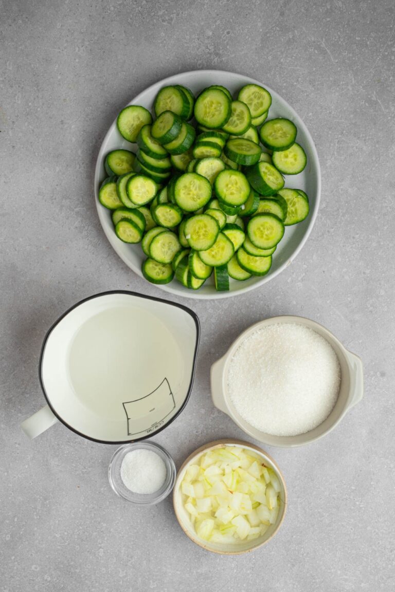 Fast Easy Homemade Sweet Pickles Recipe