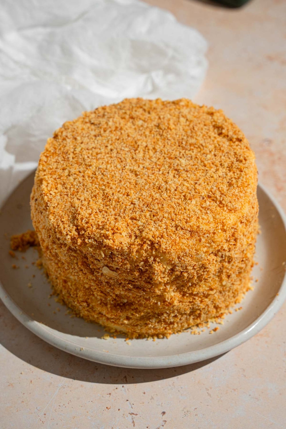 Napoleon Cake Recipe – Flaky French Pastry with Creamy Filling, image size:1000x1500