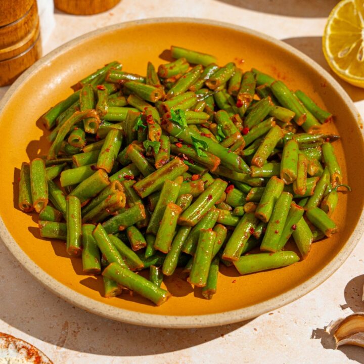 Sautéed Frozen Green Beans