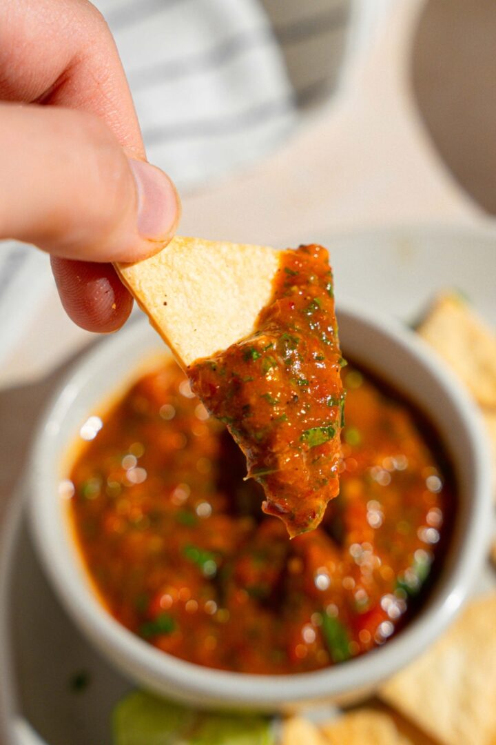 Chipotle Red Chimichurri Sauce (Copycat Recipe)
