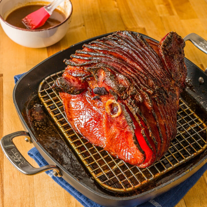 Pineapple Brown Sugar Glazed Spiral Ham