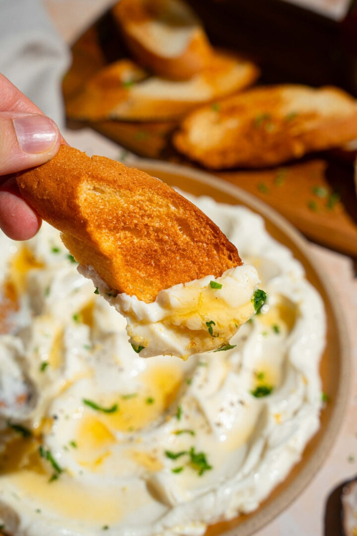Whipped Ricotta Display Whipped Ricotta Dip with Honey (Easy Whipped Ricotta Recipe)