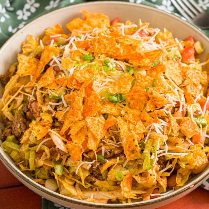 Taco Salad With Catalina Dressing